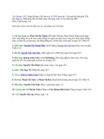 Lịch trình thi đấu của các vận động viên Việt Nam Tại Olympic 2012