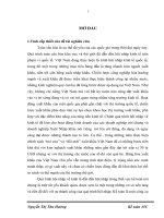 Hoàn thiện kế toán nghiệp vụ xuất khẩu hàng hoá tại Công ty cổ phần XNK Hà Tây