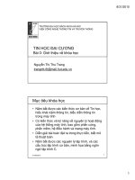 Tin học đại cương