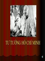 Tư tưởng hồ chí minh