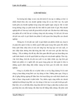 Hoàn thiện công tác kế toán chi phí sản xuất và tính giá thành sản phẩm xây lắp tại Công ty cổ phần đầu tư và phát triển cơ sở hạ tầng Quảng Trị