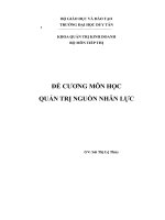 Quản trị nguồn nhân lực