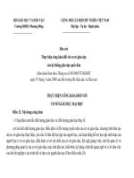 Báo cáo thực hiện công khai đối với cơ sở giáo dục của hệ thống giáo dục quốc gia