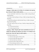 Hoàn thiện Kế toán chi phí sản xuất & tính giá thành sản phẩm xây lắp tại Công ty Cổ phần hạ tầng kỹ thuật Sông Hồng