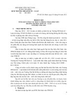 Tổng kết công tác hội và phong trào sinh viên trường đại học kinh tế luật năm học 2010-2011