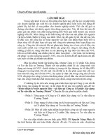 Hoàn thiện kế toán nguyên liệu - vật liệu tại Công ty cổ phần Xây dựng và Tư vấn đầu tư Trường Thành