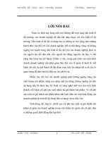 Kế toán chi phí sản xuất và tính giá thành sản phẩm tại Công ty TNHH Hoá Dệt Hà Tây