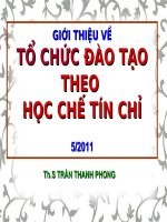 Tổ chức đào tạo theo học tín chỉ