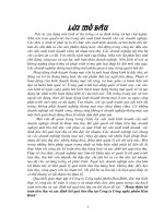 Hoàn thiện kế toán tiêu thụ và xác định kết quả tiêu thụ tại Công ty Công nghệ phẩm Hoà Bình