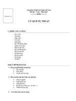 Mẫu phiếu đăng kí