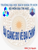 Bài giảng đo về địa chính