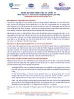 Quản lý giao nhận vận tải quốc tế