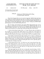 Trả lời ý kiến cử tri trước kỳ họp thứ 3 hội đồng nhân dân thành phố khóa VIII