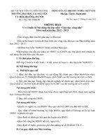 Chuẩn bị Nội dung lên lớp tuần “Giáo dục công dân”  khóa mới năm học 2012 - 2013