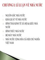 Lý luận về nhà nước