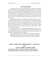 Báo cáo tổng hợp vềđặc điểm kinh tế – kĩ thuật & thực trạng tổ chức hạch toán kế toán tại Công ty điện cơ thống nhất