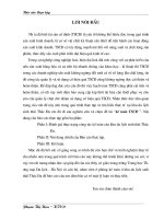 Kế toán tài sản cố định tại khu du lịch sinh thái Thác Đa