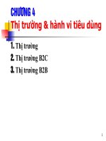 Makerting thị trường và hành vi tiêu dùng