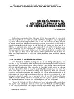 Dấu ấn của tính hiện đại Môi trường xây dựng Hà Nội từ thời thuộc địa đến thời kỳ đổi mới