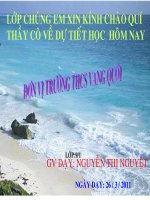 Bài giảng môn địa lý 9