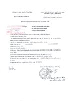 Báo cáo thay đổi sở hữu của cổ đông lớn