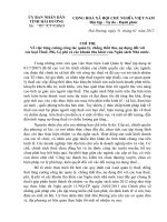 Về việc tăng cường công tác quản lý, chống thất thu, nợ đọng đối với