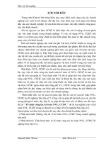 Tổ chức công tác kế toán nguyên vật liệu, công cụ dụng cụ tại Xí nghiệp Xây lắp số 2