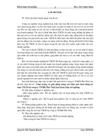 Thực trạng và giải pháp nâng cao hiệu quả hoạt động kế toán tài sản cố định tại Công ty TNHH Phú Thái