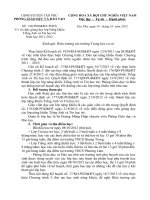 Thông báotổ chức giảng dạy lớp Năng khiếu Tiếng Anh và Tin học trẻ  Năm học 2011-2012