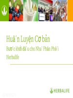 Khởi nghiệp cho nhà phân phối