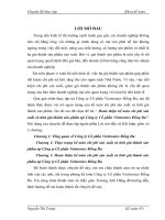 Hoàn thiện kế toán chi phí sản xuất và tính giá thành sản phẩm tại Công ty cổ phần Viettronics Đống Đa