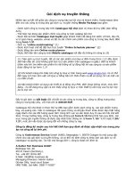 Dịch vụ truyền thông