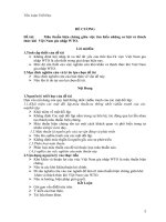 Mâu thuẫn biện chứng giữa việc tìm hiểu những cơ hội và thách thức khi VN gia nhập WTO