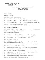 de cuong ontap toan 10 CB -HK1-2011-2012