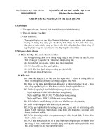 Chuẩn đầu ra ngành quản trị kinh doanh