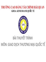 Hợp đồng mua bán quốc tế