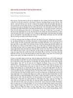 Một cách tiếp cận tiểu thuyết Việt Nam thời kỳ đổi mới