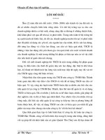 Tổ chức công tác kế toán tài sản cố định với việc nâng cao hiệu quả sử dụng tài sản cố định tại Công ty TNHH Bác Thành