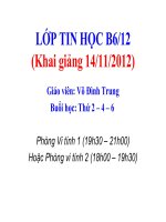 Tổng quan cơ sở dữ liệu access