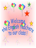 Bài học tiếng anh