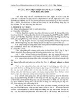 Hướng dẫn thực hiện giảng dạy tin học năm học 2012-2013