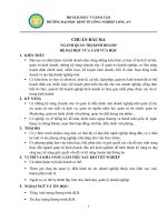 Chuẩn đầu ra ngành quan trị kinh doanh