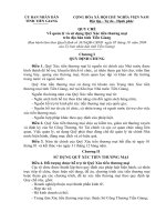 Quy chế Về quản lý và sử dụng Quỹ Xúc tiến thương mại trền Giangn địa bàn tỉnh Ti