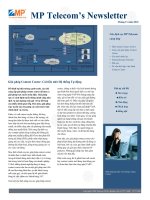 MP Telecom's Newsletter