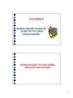 Quản trị tài chính doanh nghiệp