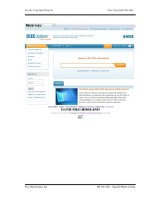 XÂY DỰNG VÀ LÀM GIÀU DỮ LIỆU CHỈ MỤC VỚI WEB CRAWLER