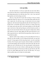 Kế toán nguyên vật liệu nhằm hoàn thiện công tác hạch toán nguyên vật liệu tại Công ty TNHH Hoàng Sơn