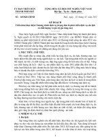 Kế hoạch Triển khai thực hiện Chương trình dịch vụ (trọng tâm là phát triển dịch vụ, du lịch có chất lượng và giá trị gia tăng cao) (2)