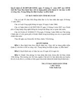 Quyết định Ban hành Quy chế sử dụng phần mềm Quản lý văn bản và Hồ sơ công việc, Trang thông tin điện tử phục vụ điều hành