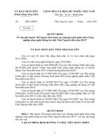 Quyết định phê duyệt Kế hoạch triển khai các chương trình phát triển Công nghiệp công nghệ thông tin tỉnh Thái Nguyên đến năm 2015